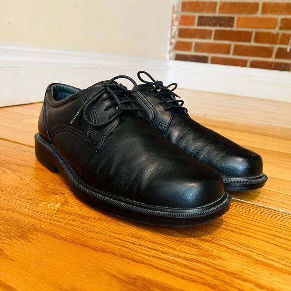 SAS Size 10.5 M Leather Ambassador Lace Tripad Shoes Black - Picture 9 of 16